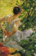 Woman getting dressed Anders Zorn